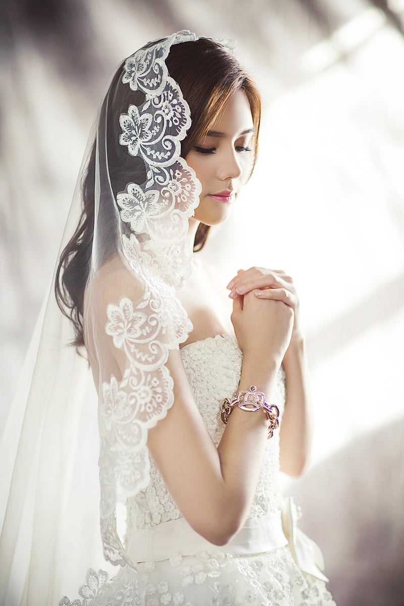 Bride at a wedding
